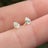 Micro Stud Teardrop - Lab Diamond Earrings Handmade Handcrafted