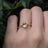 Teardrop Yellow Sapphire Ring Rings Handmade Handcrafted