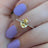 Teardrop Yellow Sapphire Ring Rings Handmade Handcrafted