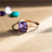 The Asher - Alexandrite Rings Handmade Handcrafted