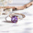 The Asher - Alexandrite Rings Handmade Handcrafted