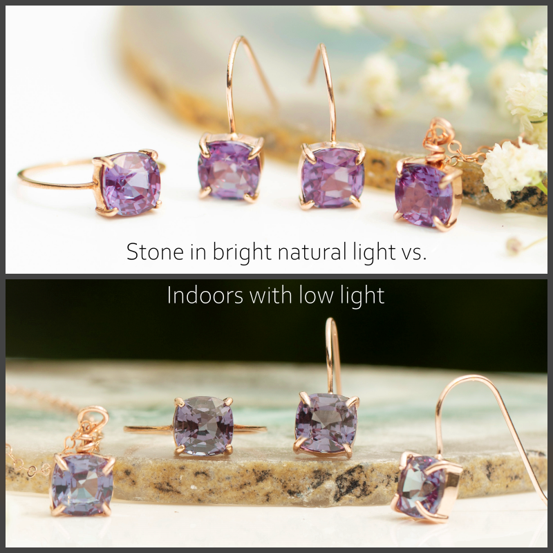 The Asher - Alexandrite Rings Handmade Handcrafted