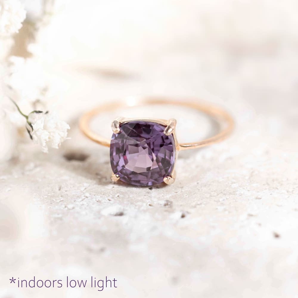 The Asher - Alexandrite Rings Handmade JSL Made in USA