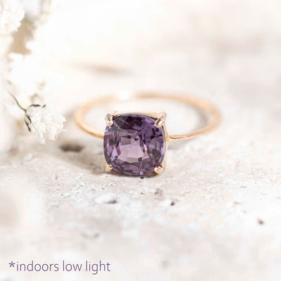 The Asher - Alexandrite Rings Handmade JSL Made in USA