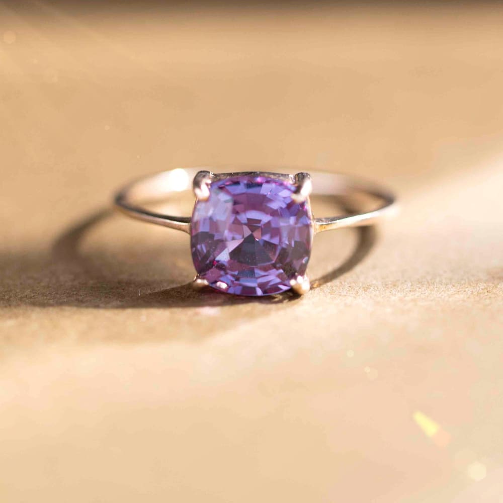 The Asher - Alexandrite Rings Handmade Handcrafted