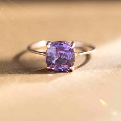 The Asher - Alexandrite Rings Handmade JSL Made in USA