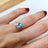 The Asher - Brilliant Aquamarine Rings Handmade Handcrafted
