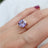 The Asher - Brilliant Lavender Amethyst Rings Handmade Handcrafted