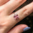 The Asher - Brilliant Pink Tourmaline Rings Handmade Handcrafted