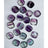 The Asher (double band) - Natural Bi-Color Fluorite Rings Handmade Handcrafted