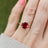 The Asher - Lab Brilliant Ruby Rings Handmade Handcrafted