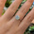 The Asher - Natural Aqua Chalcedony Rings Handmade Handcrafted