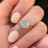 The Asher - Natural Aqua Chalcedony Rings Handmade Handcrafted