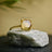 The Asher - Natural Citrine Rings Handmade Handcrafted