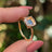 The Asher - Natural Clear Quartz Rings Handmade Handcrafted