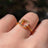 The Asher - Natural Clear Quartz Rings Handmade Handcrafted