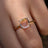 The Asher - Natural Clear Quartz Rings Handmade Handcrafted