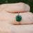 The Asher - Natural Emerald Rings Handmade Handcrafted