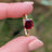 The Asher - Natural Garnet Rings Handmade Handcrafted