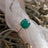 The Asher - Natural Jade Rings Handmade Handcrafted