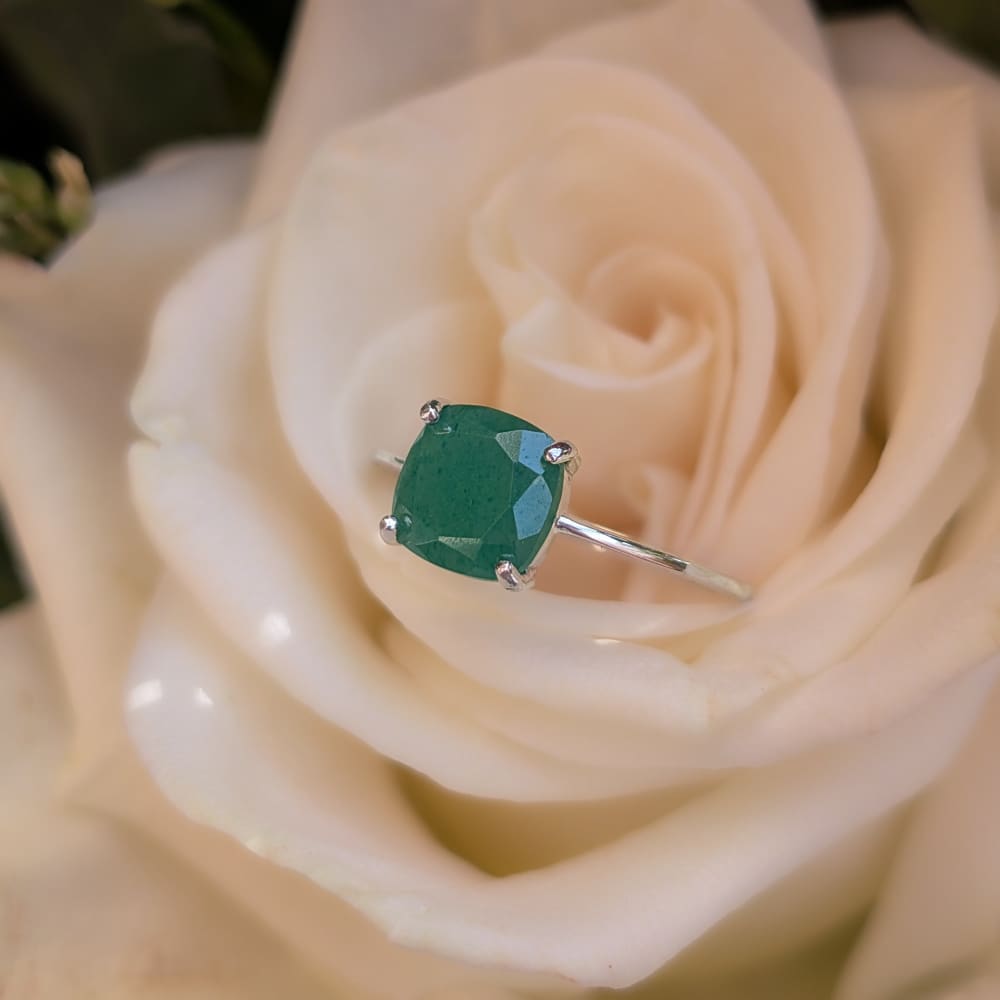The Asher - Natural Jade Rings Handmade Handcrafted