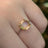 The Asher - Natural Lemon Topaz Rings Handmade Handcrafted