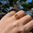 The Asher - Natural Lemon Topaz Rings Handmade Handcrafted