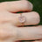 The Asher - Natural Rose Quartz Rings Handmade Handcrafted