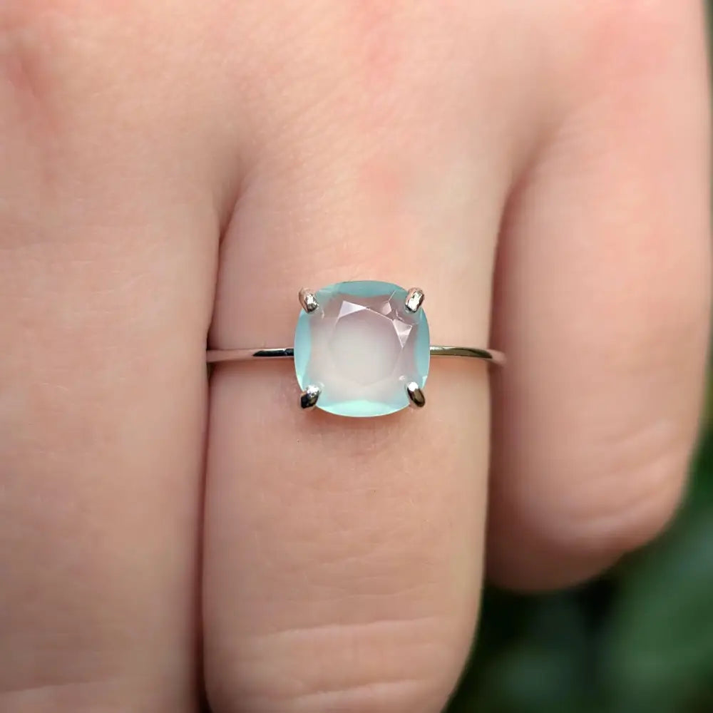 The Asher - Natural Sea Glass Rings Handmade Handcrafted