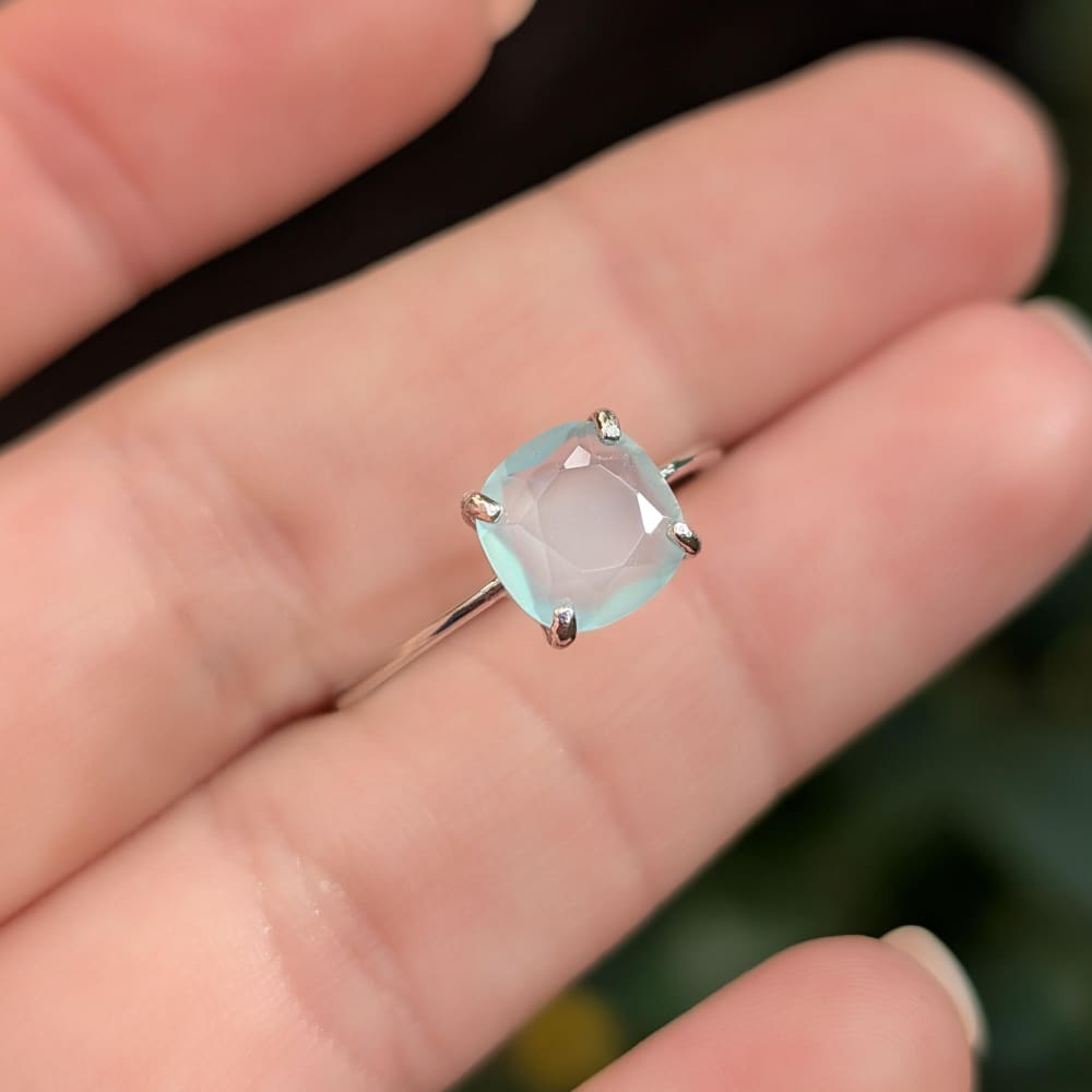 The Asher - Natural Sea Glass Rings Handmade Handcrafted