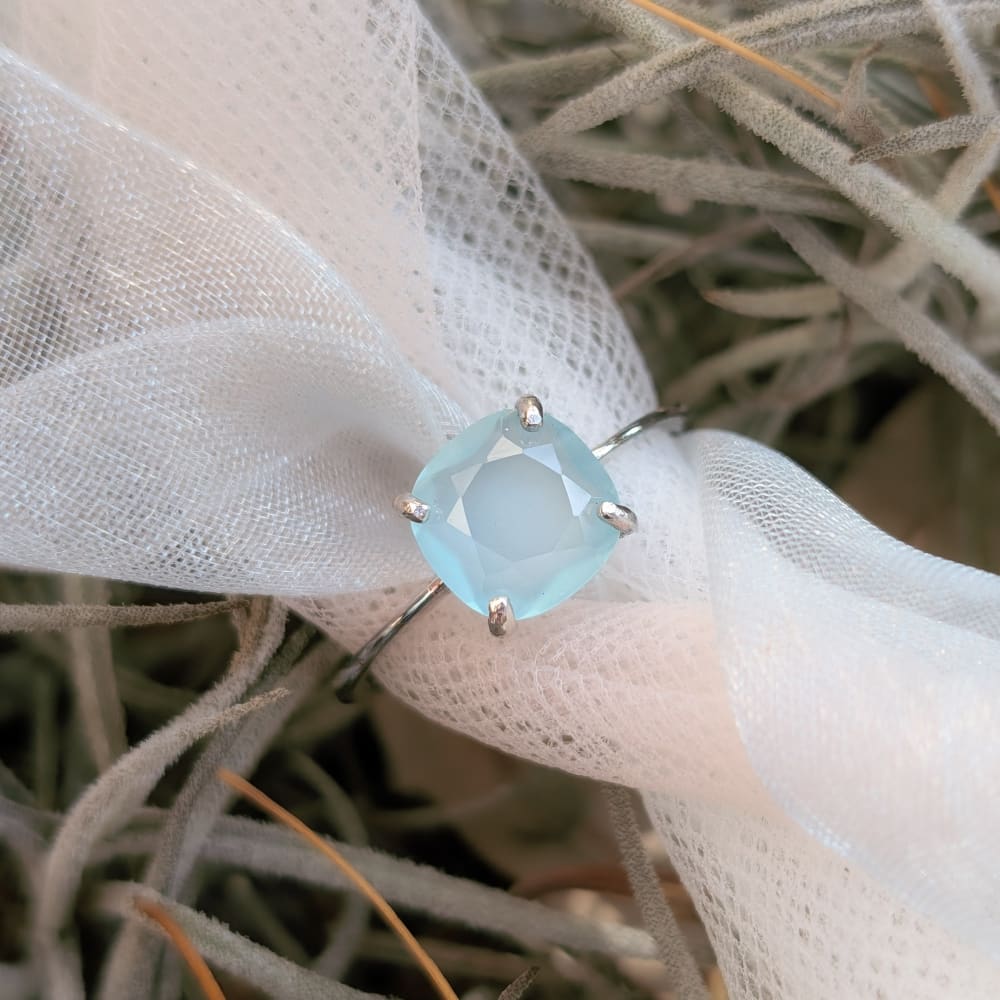 The Asher - Natural Sea Glass Rings Handmade Handcrafted