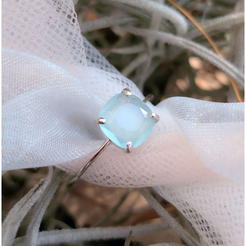 The Asher - Natural Sea Glass Rings Handmade Handcrafted