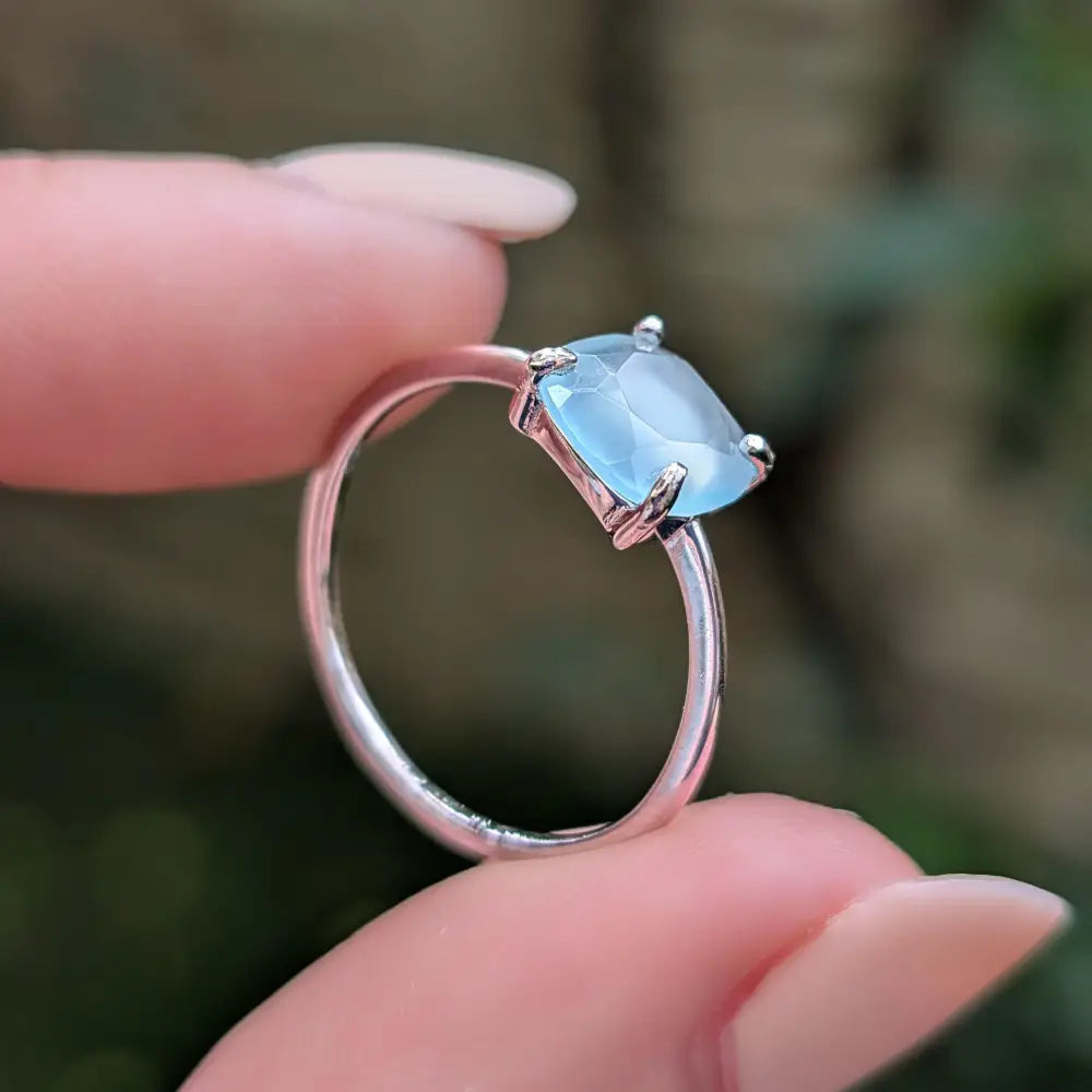 The Asher - Natural Sea Glass Rings Handmade Handcrafted