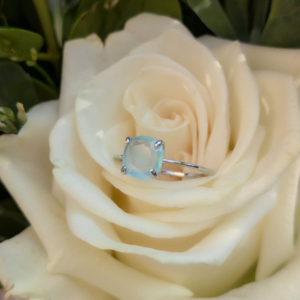 The Asher - Natural Sea Glass Rings Handmade Handcrafted