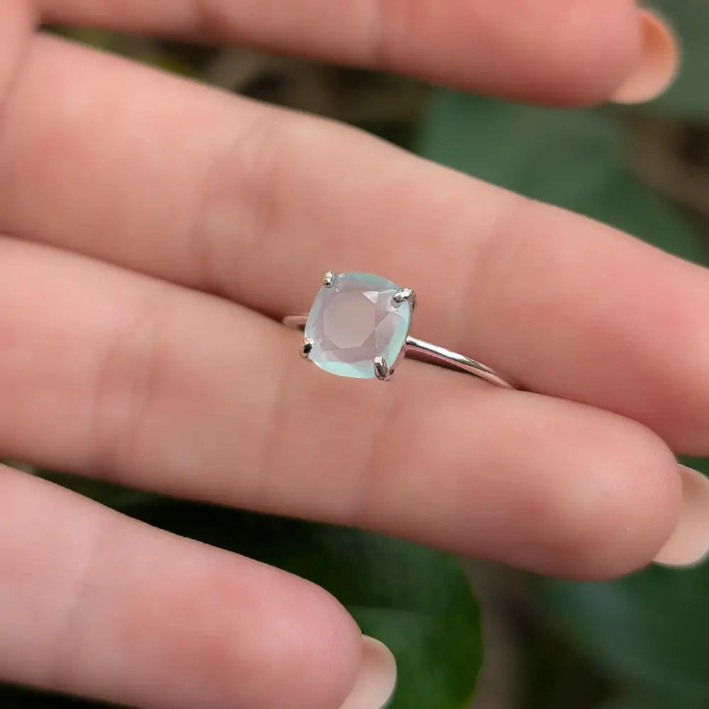 The Asher - Natural Sea Glass Rings Handmade Handcrafted