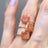 The Asher - Natural Sunstone Rings Handmade Handcrafted