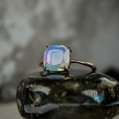 The Asher - Opalite Rings Handmade JSL Made in USA