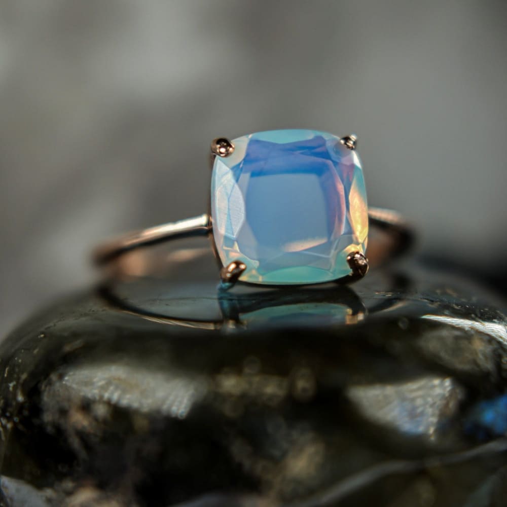 The Asher - Opalite Rings Handmade JSL Made in USA