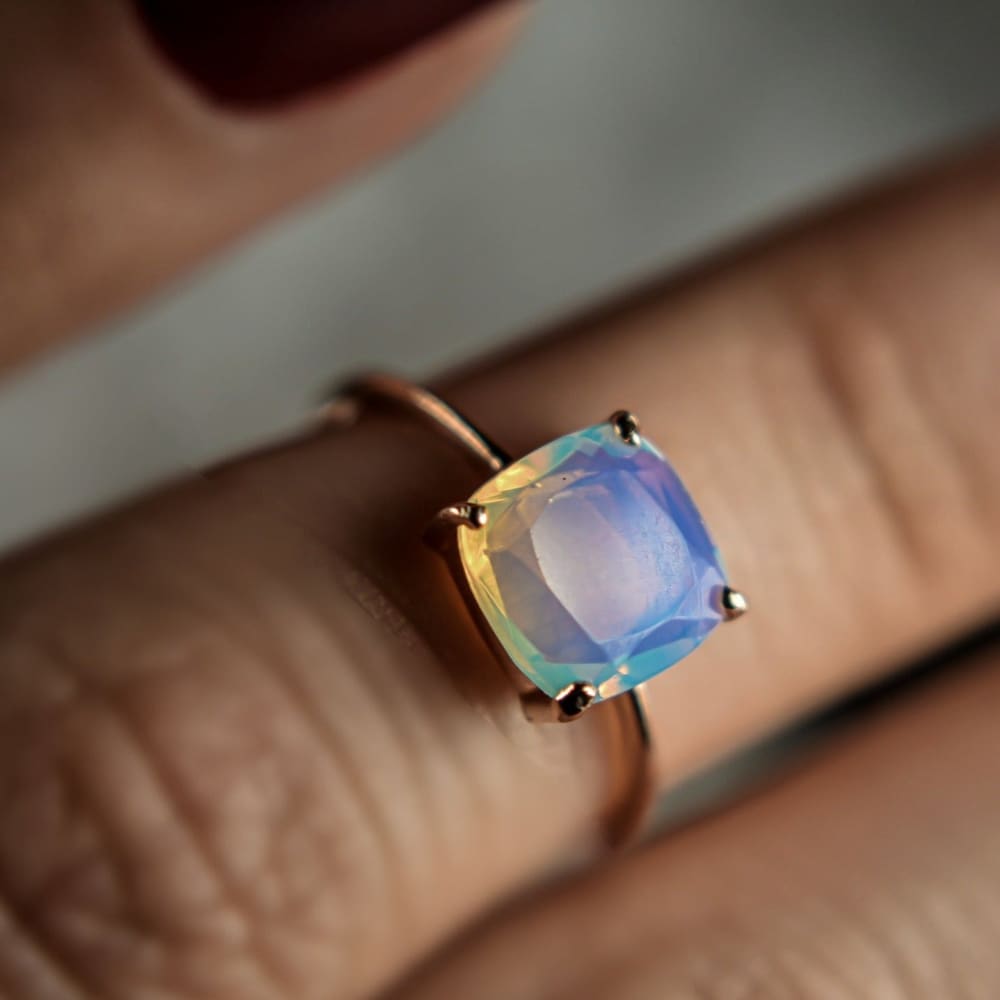 The Asher - Opalite Rings Handmade JSL Made in USA