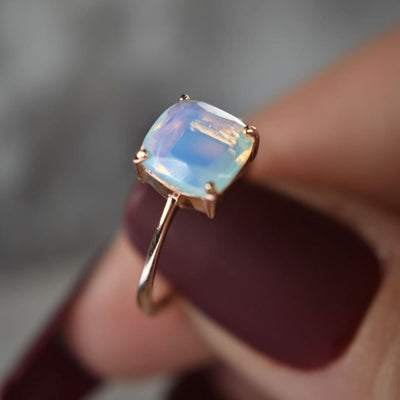 The Asher - Opalite Rings Handmade JSL Made in USA