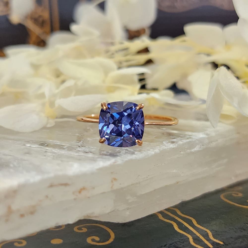 The Asher - Tanzanite LS Rings Handmade Handcrafted