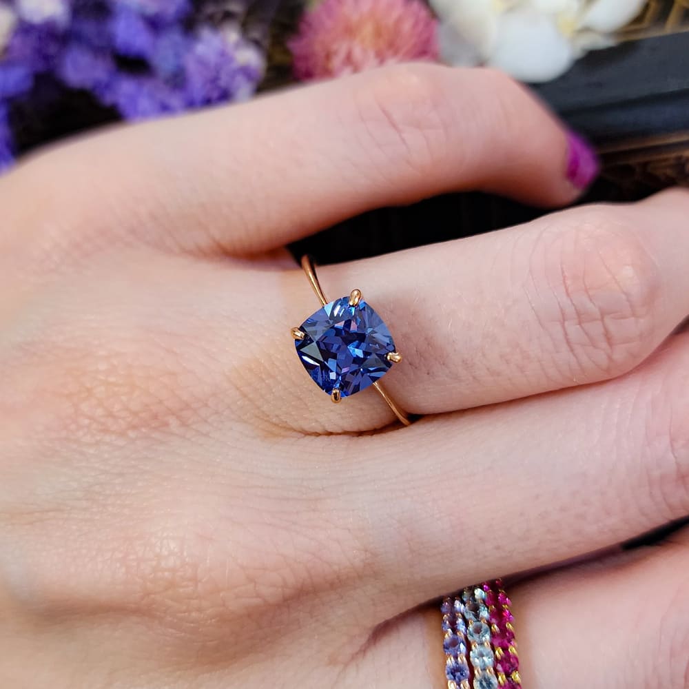 The Asher - Tanzanite LS Rings Handmade Handcrafted