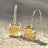 The Ashera - Natural Citrine Dangle Earrings Earrings Handmade Handcrafted