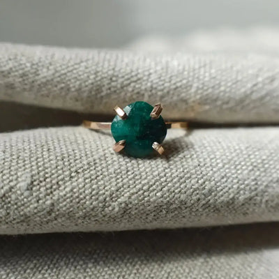 The Ashley - Natural Gemstone Sizes 12-14 Rings Handmade Handcrafted