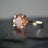 The Ashley - Natural Sunstone Rings Handmade Handcrafted