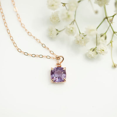 The Ashlynn - Brilliant Alexandrite Necklace Necklaces Handmade Handcrafted