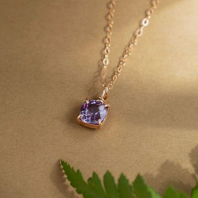 The Ashlynn - Brilliant Alexandrite Necklace Necklaces Handmade Handcrafted