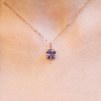 The Ashlynn - Brilliant Alexandrite Necklace Necklaces Handmade Handcrafted