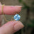 The Ashlynn - Brilliant Aquamarine Necklace Necklaces Handmade Handcrafted