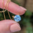 The Ashlynn - Brilliant Aquamarine Necklace Necklaces Handmade Handcrafted